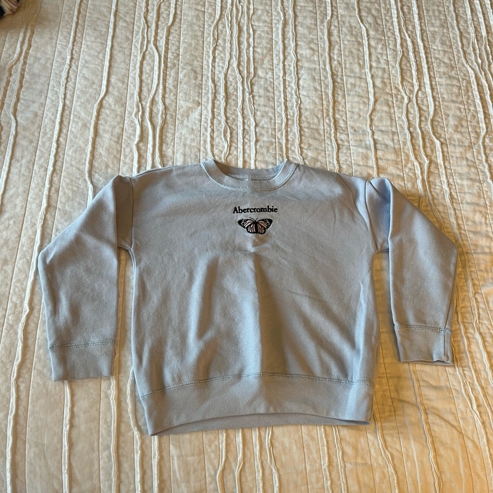 Abercrombie kids girls crewneck sweatshirt size 7/8